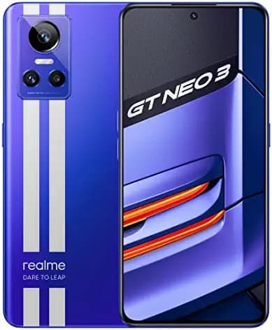 (Renewed) Realme GT Neo 3 (Nitro Blue, 8GB RAM, 128GB Storage)