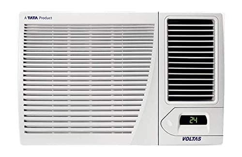 Voltas 1.5 Ton Hot and Cold Window AC (Copper 18H DZB White) Air Conditioners