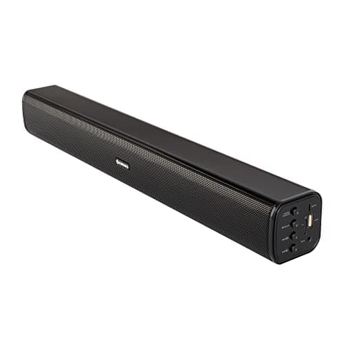 (Renewed) Zebronics ZEB-VITA PRO wireless BT v5.0 speaker with 24W RMS, TWS, 10H playback, LED display, dual passive radiators, AUX, mSD card, USB, FM radio, wall mount and built in rechargeable battery - Black
