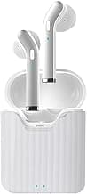 pTron Basspods 481 True Wireless Bluetooth 5.0 Headphones, Hi-Fi Stereo Sound, Fast Pairing, Ergonomic Passive Noise Cancelling TWS Earbuds, Voice Ass
