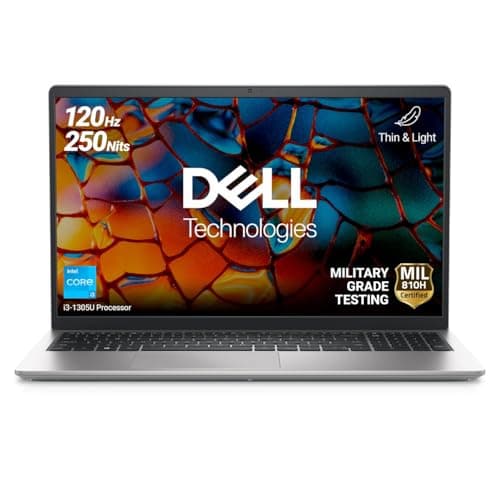 Dell Inspiron 3530 13th Gen Laptop, Intel Core i3-1305U/8GB/512GB SSD/15.6" (39.62cm) FHD WVA AG 120Hz 250 nits Narrow Border/Windows 11+MSO'21/McAfee 15 Month/Platinum Silver/1.62kg