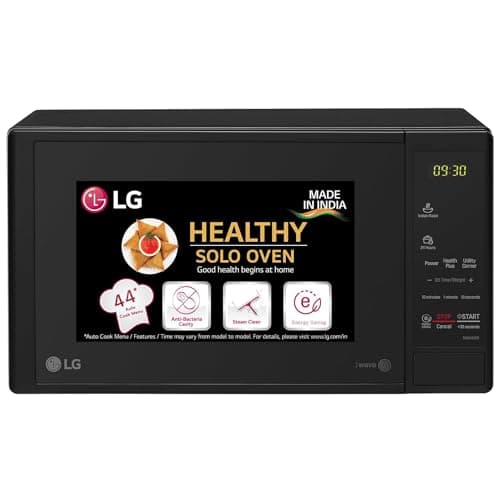 LG 20 L Solo Microwave Oven (MS2043DB, Black) Microwave Ovens