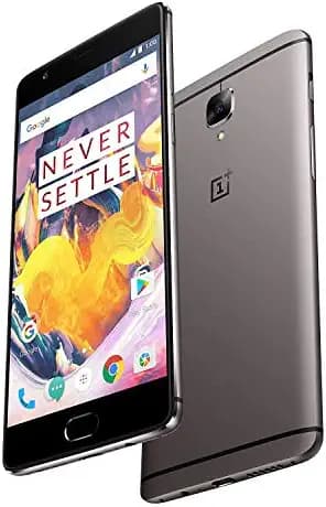 (Renewed) OnePlus 3T Gunmetal (6GB+64GB) (Gunmetal)
