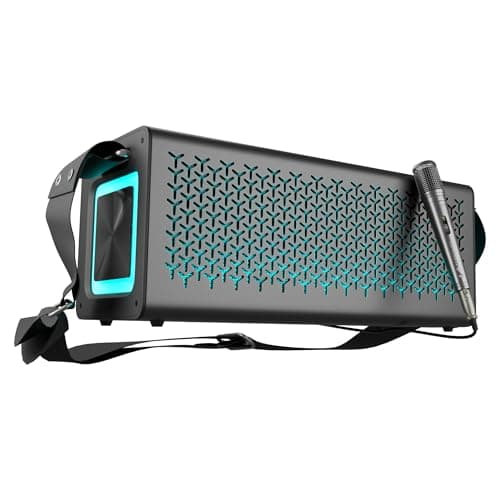 ZEBRONICS Studio R3, Portable Bluetooth Speaker, 140W RMS, 6 Drivers + Dual Passive Radiators, 3EQ Modes, Upto 13 Hrs Playback, 6000mAh Battery, BT v5...