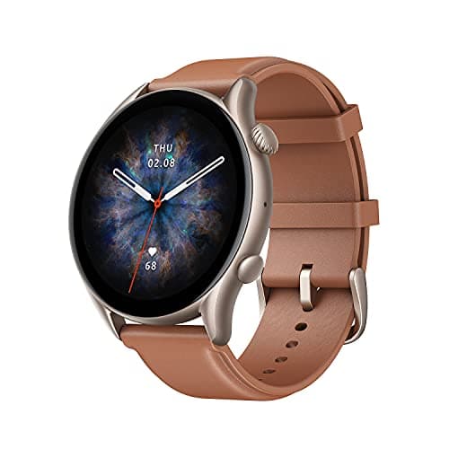 Amazfit GTR 3 Pro Smart Watch with Bluetooth Phone Calls, Alexa, GPS, WiFi, 12-Day Battery Life, 150 Sports Modes, 1.45”AMOLED Display, Blood Oxygen H