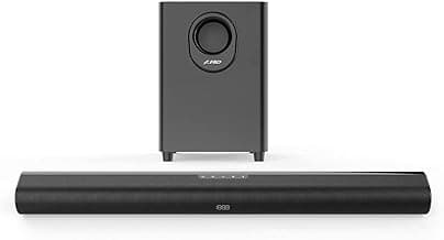 F&D HT-330 2.1 Bluetooth soundbar with Wired subwoofer 80W, Black (HT330)