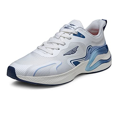 Red Tape Men White Walking Shoes