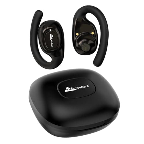 WeCool X3 OWS Open-Ear Wearable Stereo Bluetooth Earphones with Ear-Hook,Bluetooth 5.3 True Wireless Ear Buds for Running & Workouts with 24 Hours Lon...
