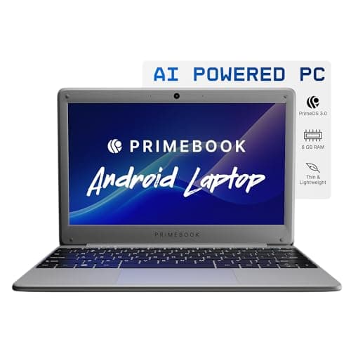 Primebook 2 Neo, 2025 (New Launch) MediaTek Helio G99 (MT8781), Android 15-Based (PrimeOS 3.0), in-Built AI, Thin and Light Laptop (11.6 Inch, Type C, USB, MicroSD) (6GB/128GB UFS 2.2 Storage, Gray)