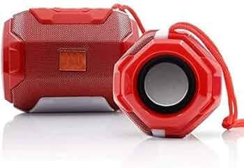 Bluetooth Speakers A005 Compatible with USB | Mic | Aux | SD Card for All Laptop, Indore Outdoor Party Speaker Light Blue Red