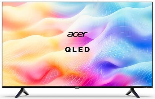 Acer 139 cm (55 inches) V Series 4K Ultra HD Smart QLED Google TV AR55GR2851VQD (Black)