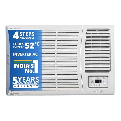 Voltas 1.5 Ton 3 Star Fixed Speed Window AC - (2023 Model -183 VECTRA PEARL, White)