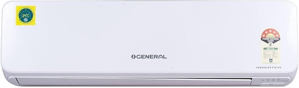 O-General 1.5 Ton 5 Star EFFICIENT & TROPICAL INVERTER Split Air Conditioner - White (ASGG18CGTB-B, Copper Condenser)