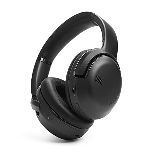 (Renewed) JBL Tour One M2, Adaptive ANC Bluetooth Over-Ear Headphones, Spatial Sound, Personi-Fi 2.0, Smart Ambient, Hi-Res, Pro Sound, App, 4-Mic for Call Clarity, up to 50Hrs, Built-in Alexa (Black)