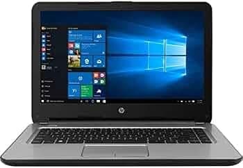HP 348 G3 Notebook PC 14 inch Business Laptop (Intel Core i3-6006U Processor with Intel HD Graphics 520 | 4GB RAM | 1TB HDD | Windows 10 Pro 64) - Sil...