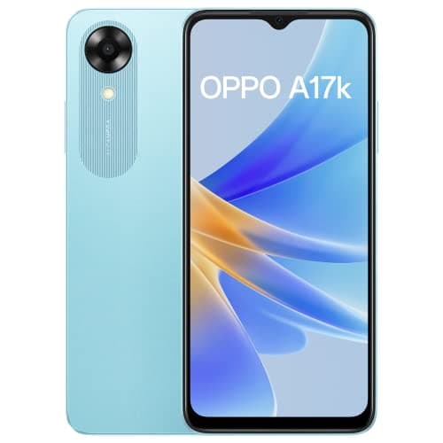 Oppo A17k (Blue, 3GB RAM, 64GB Storage) with No Cost EMI/Additional Exchange Offers