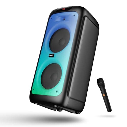 boAt Newly Launched Partypal 390 Speaker with 160 W Signature Sound, Up to 6 hrs Playtime, EQ Modes, 2 Mics for Karaoke, TWS Mode, Bluetooth v5.3, AUX...