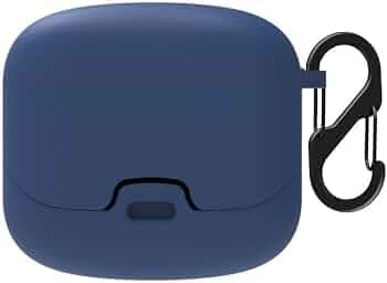 Xcreo Silicone Case Cover for Boultt Audio Z40 Earbuds -Blue