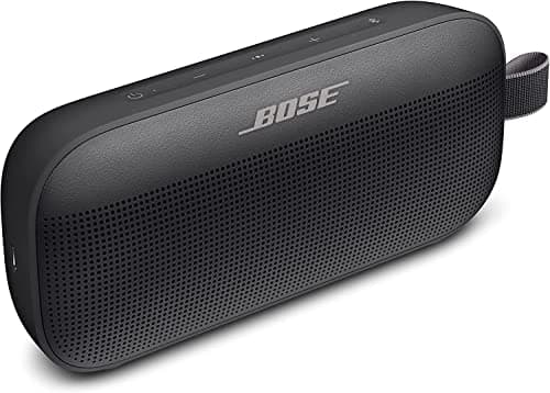 (Renewed) Bose SoundLink Flex Bluetooth Portable Speaker, Wireless Waterproof Speaker for Outdoor Travel-Black
