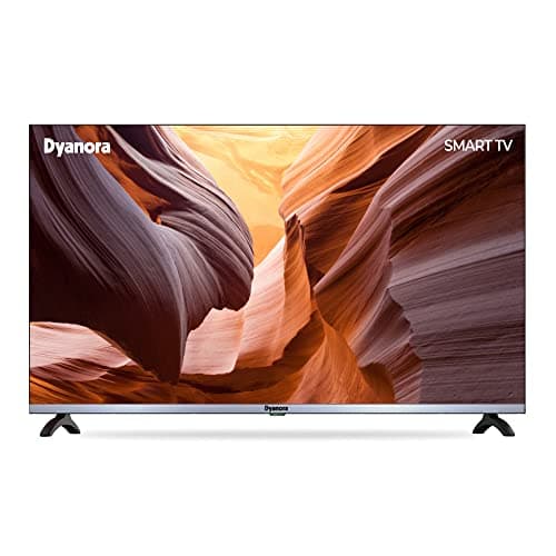 Dyanora 109 cm (43 inch) Full HD LED Smart Android TV with Noise Reduction, Android 9.0, Google Voice Assistant, Powerful Audio Box Speakers (DY-LD43F2S)