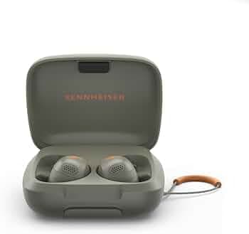 Sennheiser MOMENTUM Sport Earbuds with Sport Sound Tuning and Adaptive ANC, Secure Fit, 24-Hour Battery Life, Fitness Tracker for Body Performance Dat...
