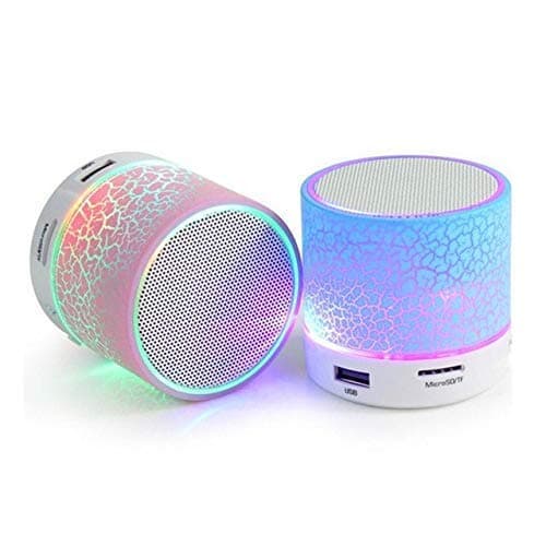 EASYSHOPEE Music World S10 Mini Wireless Portable Plastic Bluetooth Speakers with TF Card Hi-fi MP3 Music Player Subwoofer Home Audio for All Android