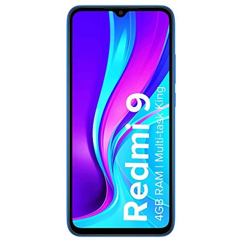 (Renewed) Redmi 9 (Sky Blue, 4GB RAM, 128GB Storage)