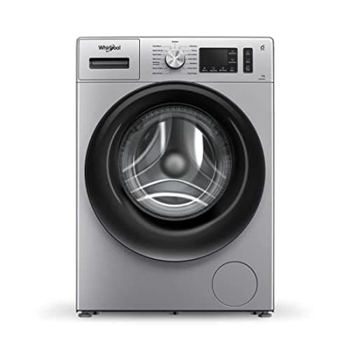 Whirlpool 7kg 5 Star Fully-Automatic Xpert Care Front Load Washing Machine with in-built Heater (Majestic Silver, 33010 XS7012BYV5)