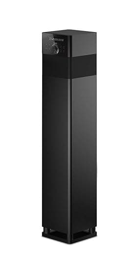 Philips Audio SPA9075B/94 Single Tower Speaker (Black) Tower Speakers