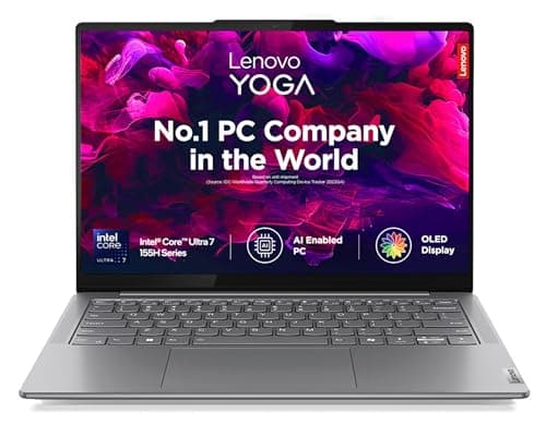 Lenovo Yoga Slim 7 Intel Core Ultra 7 155H 14"(35.5cm) WUXGA-OLED 400Nits Laptop (32GB RAM/1TB SSD/AI PC/2Wx4 Speakers/Windows 11/Office Home 2024/1Yr...