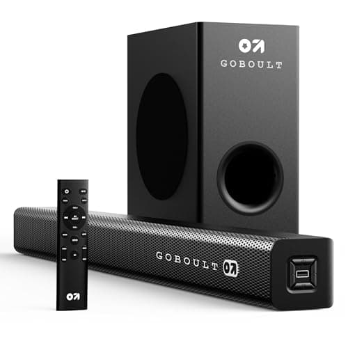 Boult Newly Launched X160 5.1ch Dolby Digital 160W Bluetooth Soundbar with Down-Firing Subwoofer Surround Sound Home Theatre, Dedicated DSP, USB/HDMI/...