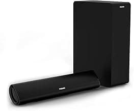 (Renewed) Philips Audio HTL2060 60 Watt Wireless Bluetooth Soundbar (Black)