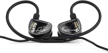Fanmusic TRUTHEAR GATE Cost-Effective Dynamic Driver in-Ear Headphone with 0.78 2Pin Cable (Black, no mic)