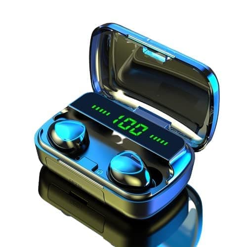 MNEECOM M10 TWS Bluetooth 5.1 Earphone Charging Box Wireless Earbuds Stereo Sports Waterproof with Microphone Bluetooth Headset