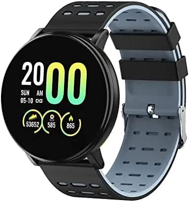 JECOOL ID119 Plus Bluetooth Fitness Smart Watch for Men Women and Kids Activity Tracker (Black) ID119 Plus Bluetooth Fitness Smart Watch for Men Women and Kids. (Black)