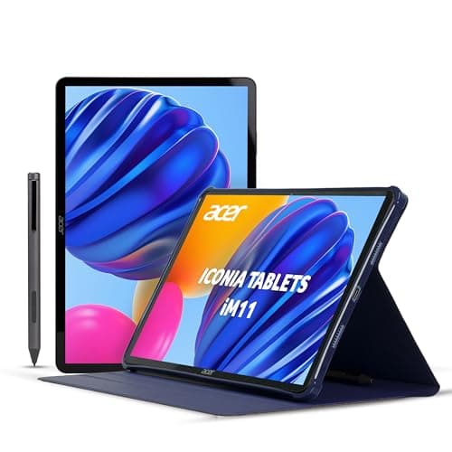 Acer Iconia Tab iM11-12M | 11.45 60 Hz IPS Display, 450 nits, 6GB RAM + 128GB storage, 16MP Rear + 8MP Front Camera,Fingerprint Reader,Wi-Fi + 4G LTE(...