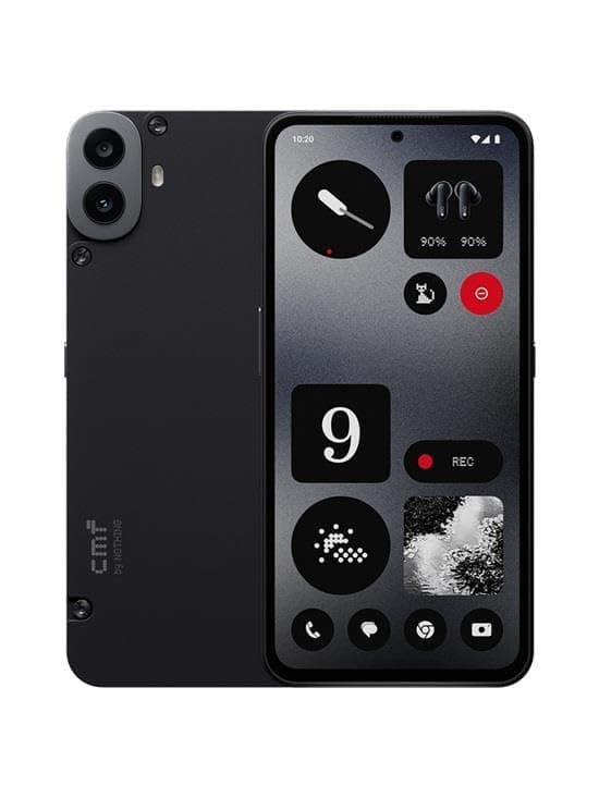 Nothing Phone (3A) Pro 5G | Snapdragon 7s Gen 3 | 50MP+50MP+8MP Camera | 50MP Front | 6.77” 120Hz AMOLED | 5000mAh Battery | 50W Fast Charging (Black, 8GB RAM + 128GB Storage)