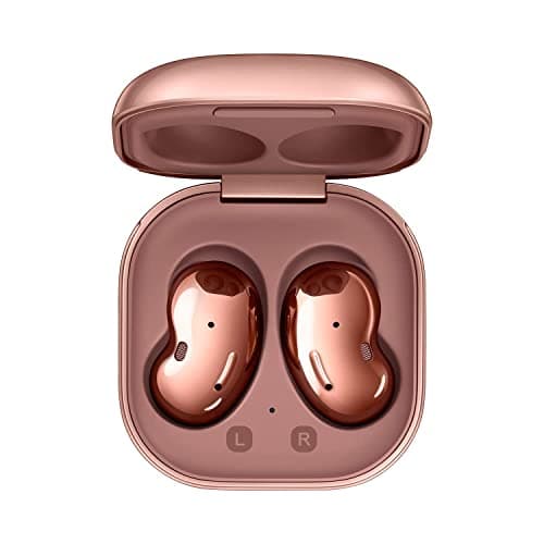Buds Live Bluetooth Truly Wireless in Ear Earbuds with Mic, Upto 21 Hours Playtime, Mystic Bronze