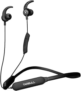TARBULL Vibe 390 Bluetooth Wireless in Ear Earphones with Mic (Jet Black)