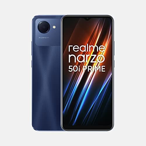 (Renewed) Realme Narzo 50i Prime (Dark Blue,4GB RAM, 64GB Storage)