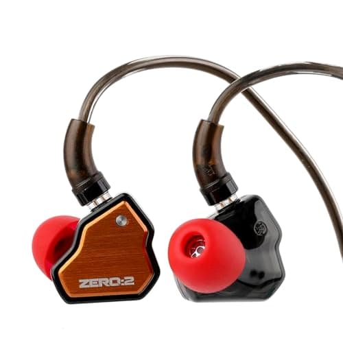 Concept Kart 7Hz x Crinacle Zero 2 in Ear Monitor, Updated 10mm Dynamic Driver IEM, Wired Earbuds Earphones, Gaming Earbuds, with OFC IEM Cable for Mu...