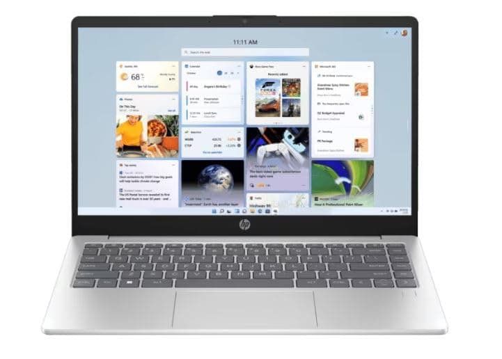 HP Laptop 14 gr0002TU 13th Gen Intel Core i5, 16GB RAM, 512GB SSD, Intel Iris Xe, FHD Display, Windows 11, Backlit Keyboard, Fingerprint Reader, 1080p...
