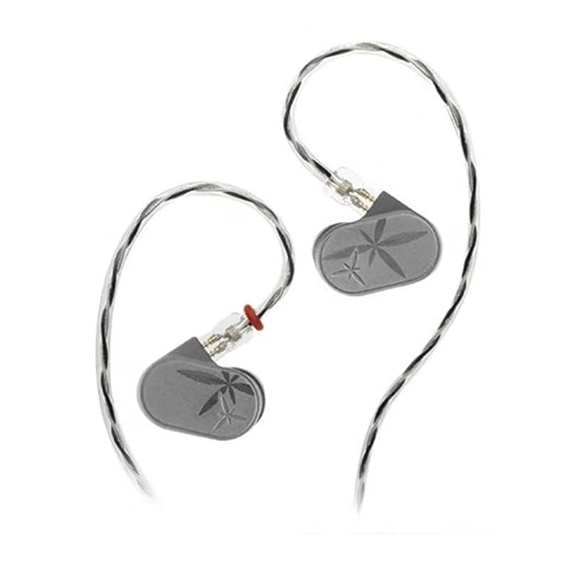 Moondrop LAN ll Earphone 4.4mm 3.5mm Plug 0.78mm Interchangeable Cable 10mm Double-Cavity HiFi in-Ear Wired Headphones (LAN II POP)