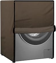Front Load Washing Machine Cover for LG 8 Kg Fully-Automatic Model FHV1408ZWP (86 X 61 X 61 Cms), Waterproof & Dustproof, ...