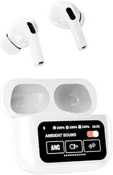 2024 New Trend Latest Wireless app|e Air.pods with ANC in Ear Earphone TWS Earbuds Headset Headphone Earbuds with Touch Screen Noise Reduction Double ...