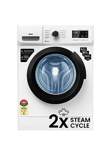 IFB 7 Kg 5 Star Front Load Washing Machine 2X Power Dual Steam (NEO DIVA BXS 7010, White & Black, Active Color Protection, Hard Water Wash)