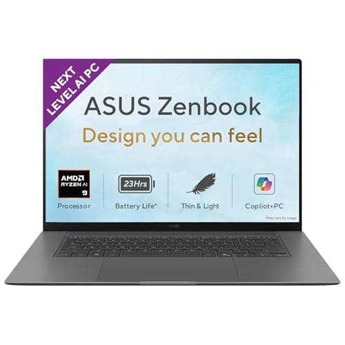 ASUS Zenbook S 16 (2026), AMD Ryzen AI 9 465, AMD Radeon iGPU, 32GB RAM, 1TB SSD, OLED, 16", (40 cm), Windows 11, M365 Basic(1 Year)* Office 2024, Ant...
