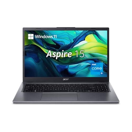Acer Aspire 15 Intel Core 5-120U Processor Laptop (Win11 Home/16GB RAM/512GB SSD/Intel Graphics/MSO) A15-51M with 15.6" Full HD IPS Display, Fingerpri...