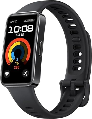 Huawei Band 9, Comfortable All-Day Wearing, Sleep Tracking, Fast Charging, Durable Battery, Intelligent Brightness Adjustments, 100 Different Workout ...