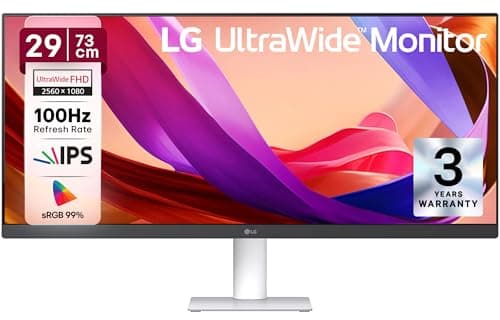 LG 29U531A 73 cm (29 Inch) UltraWide WFHD (2560x1080) IPS Monitor, 100Hz, 5ms(GtG), Anti-Glare, sRGB 99% (Typ.), HDR10, 3-Side Virtually Borderless, H...